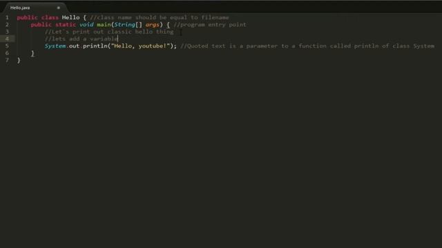 JAVA Tutorial 00 - How to compile using command prompt javac смотреть онлайн