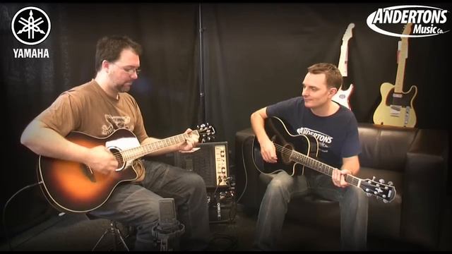 Yamaha APX 500II & APX700II Acoustic Guitars Demo смотреть онлайн