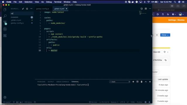 HOSTING WEBSITE DI GITLAB PAGE смотреть онлайн