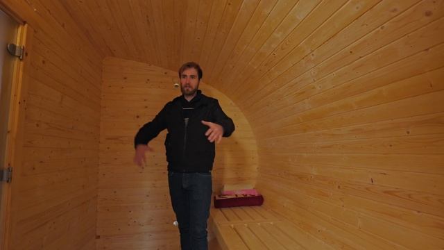 Подиум перед баней + отделка фундамента. Овальная баня 4х5,5 метра от Bochky.ru смотреть онлайн