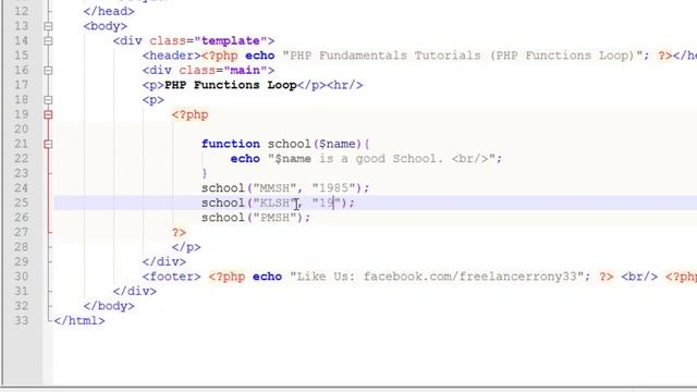 PHP Fundamentals Part - [22] : PHP Functions смотреть онлайн