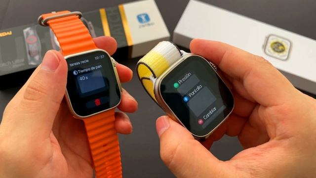 Comparativa SMARTWATCH ZD8 ULTRA vs H10 ULTRA смотреть онлайн