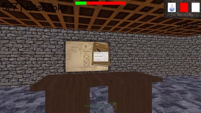 Baldi Is Stop Working | Baldi's Basics But Message Box (Medieval Edition) [Baldi's Basics Mod]