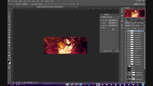 Photoshop Anime Signature - Speed Art смотреть онлайн