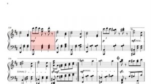 Чайковский Вальс цветов Щелкунчик ноты пианино Waltz of the Flowers Tchaikovsky  Piano Sheet