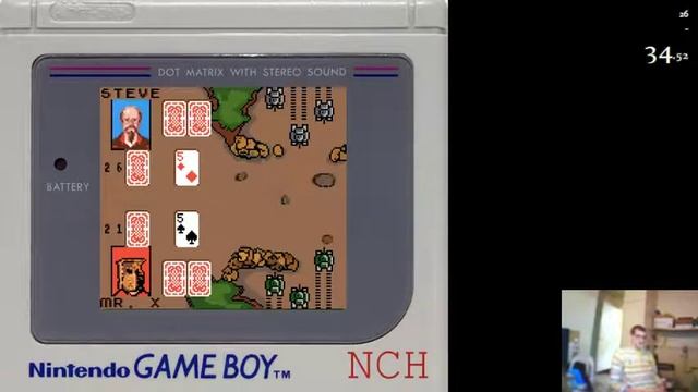 (PB) Hoyle Card Games (GBC) - War [1:27] смотреть онлайн