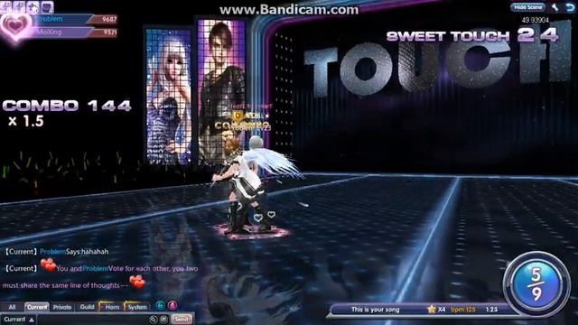 Touch couple dance all combo (4 Stars) Cupid server смотреть онлайн