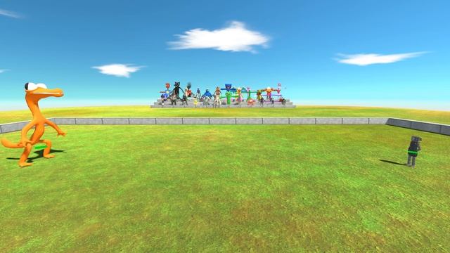 1vs1 Creepy Monster VS Tvman - Animal Revolt Battle Simulator смотреть онлайн