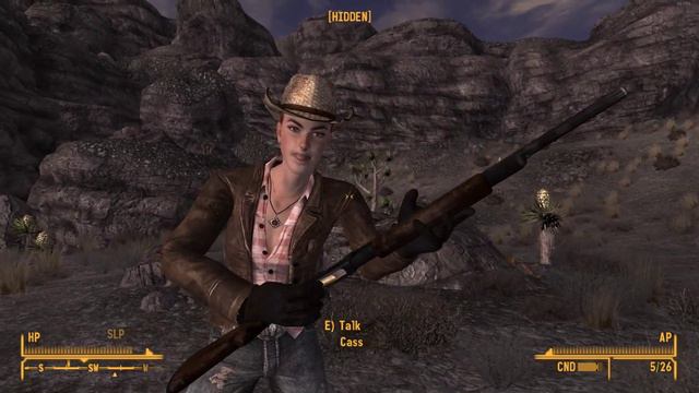 Fallout New Vegas: Cass trying to reload but the shotgun is a bottomless pit смотреть онлайн