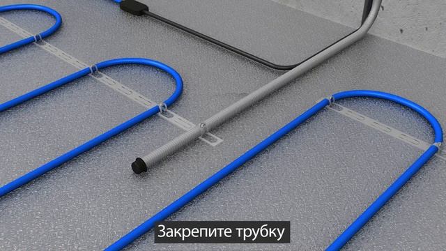 Монтаж нагревательных секций Теплолюкс смотреть онлайн