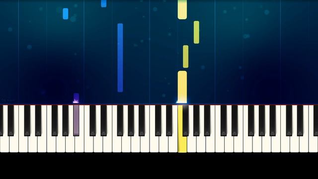 Willie Wonka and the Chocolate Factory - PURE IMAGINATION - EASY Piano Tutorial смотреть онлайн