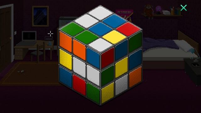 Rubik's Cube mini puzzle in Lucy Dreaming смотреть онлайн