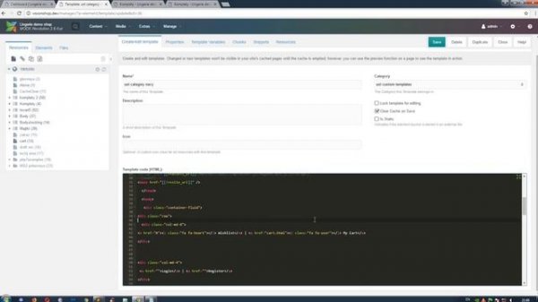 minishop2 корзина товаров в новом окне