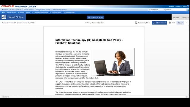 Office Online Server Connector for Oracle WebCenter - Version 2.0: Add File from Template смотреть онлайн