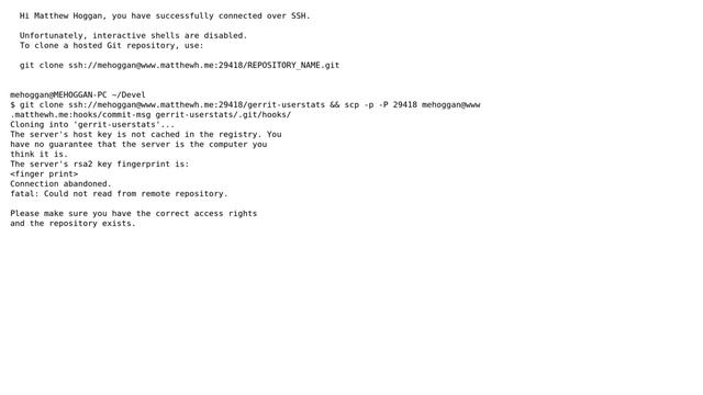 Git Extensions using Putty: The Servers Host Key is Not Cached in the Registry (but I think it is) смотреть онлайн