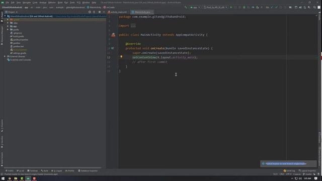 Git and Github | part 3 | Using VCS in android studio instead of bash! смотреть онлайн