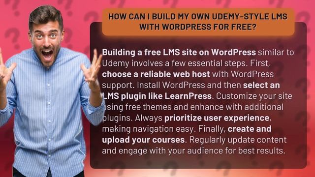 How Can I Build My Own Udemy-Style LMS with WordPress for Free? смотреть онлайн