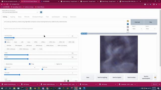 Photobashing with noise paints and Stable Diffusion смотреть онлайн