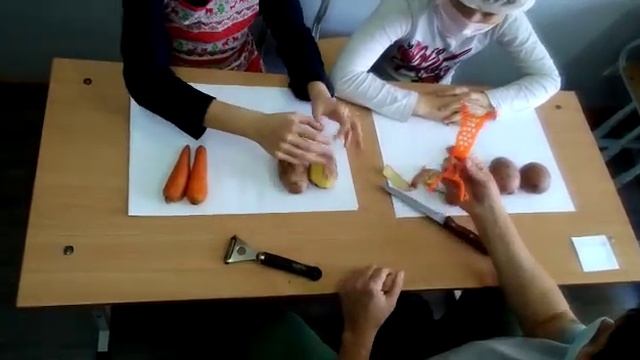 Чистка овощей смотреть онлайн