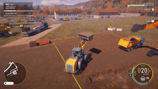 Airport Runway Construction #3 Digging a Construction Pit (Timelapse) Construction Simulator 2022 E смотреть онлайн