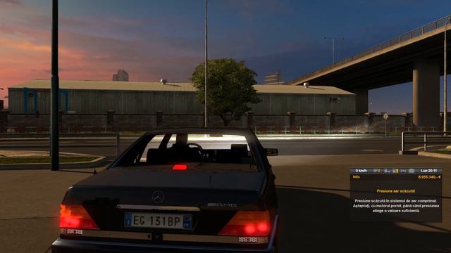 ETS2 - TEST DRIVE Mercedes-Benz S600 W140 2000 7.0L 48V V12 | Na...., masina zburatoare! смотреть онлайн