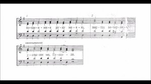 Господи воззвах, запев и стихира глас 7 партия альт