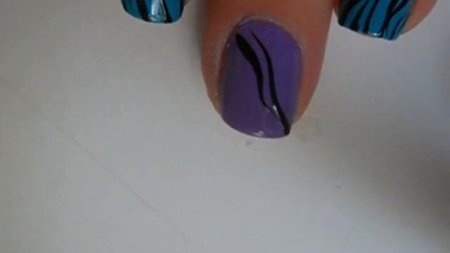 Zebra Nail Art смотреть онлайн