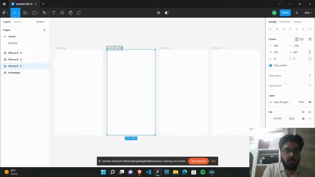 Creating Our Design File & Introducing Frames In Figma | The Complete Figma Course 2022 | Lecture 3