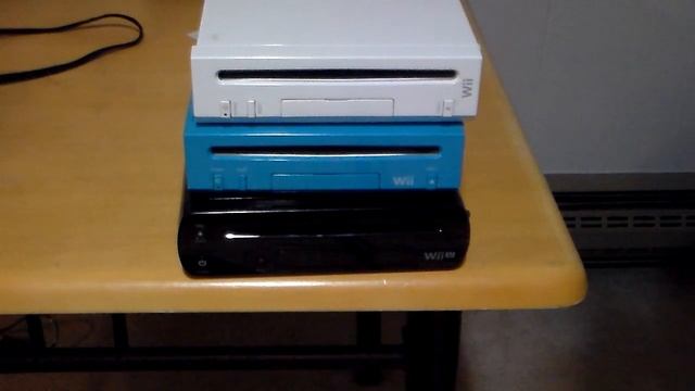 Nintendo Wii VS Wii Family Edition VS Nintendo Wii-U 