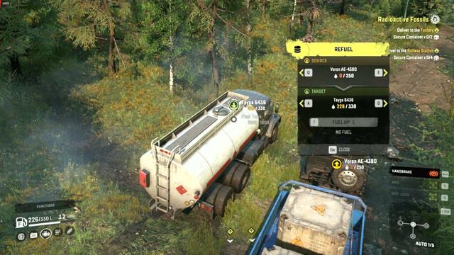 VARON AE-4380 Truck in SnowRunner: A Look at Its Performance in the Drowned Lands смотреть онлайн