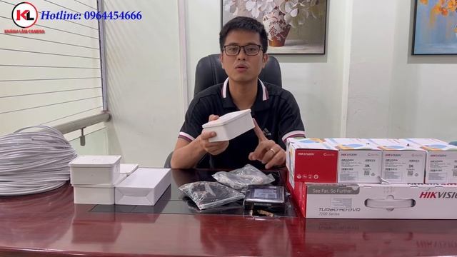 Bộ Camera Hikvision 5.0MP 3K Có Màu Ban Đêm, Tích Hợp Mic Thu Âm смотреть онлайн