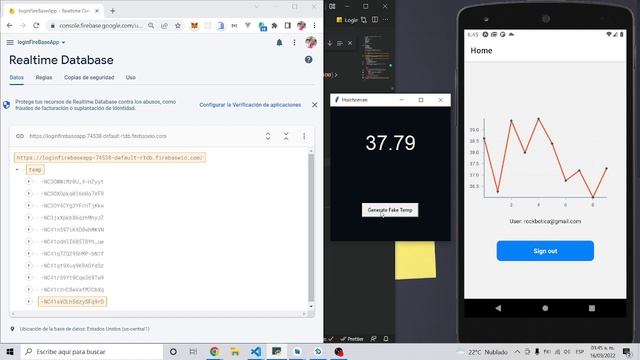 React Native real time chart with Firebase and Victory Chart. смотреть онлайн