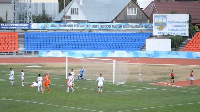 Второй гол в ворота Машука смотреть онлайн