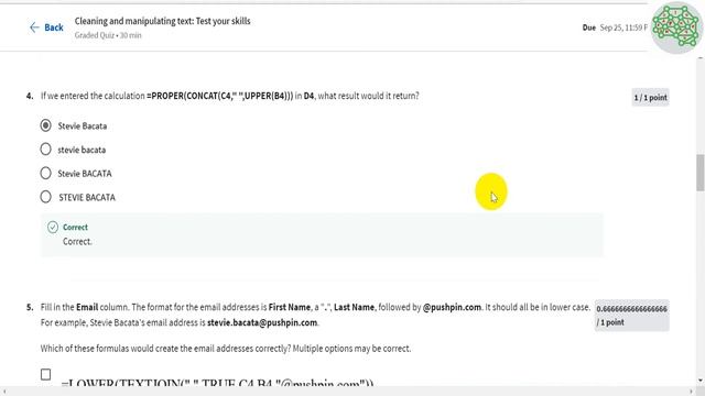 Excel Fundamentals for Data Analysis Macquarie University | Assignment-1 answer | Coursera| смотреть онлайн