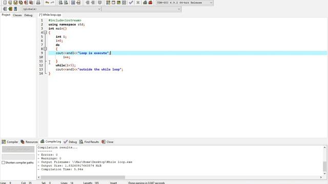Do While loop in C++ | Dev c++ Full course смотреть онлайн