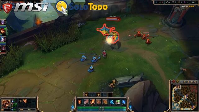 League Of Legends MSI® PE60 2QE NVIDIA 960M смотреть онлайн