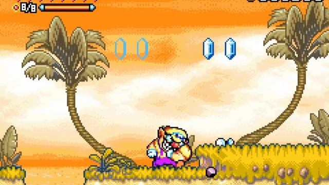 Wario Land 4 Parallel World- Palm Tree Sunset Score Run (17190) смотреть онлайн