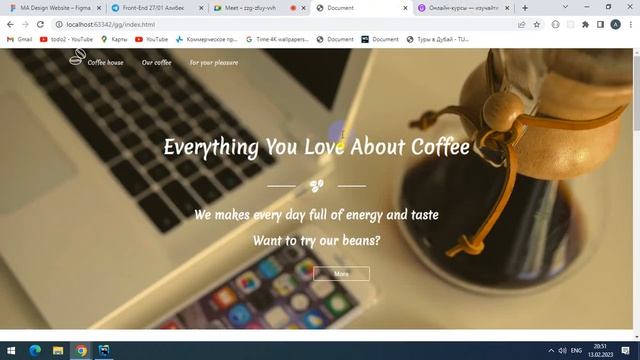 HTML/CSS Popup, Tabs смотреть онлайн