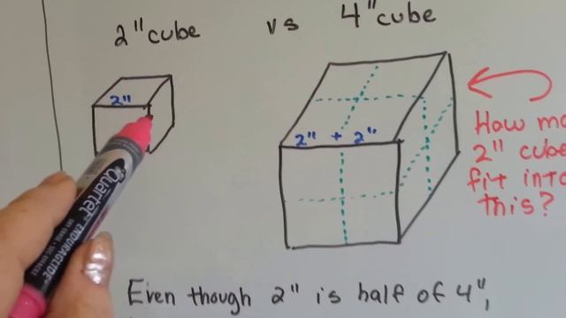Grade 5 Math #11.7, Find Volume with cube units (Rectangular prism) смотреть онлайн