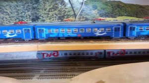 ЭД4М-0316 в ливрее РЭКС