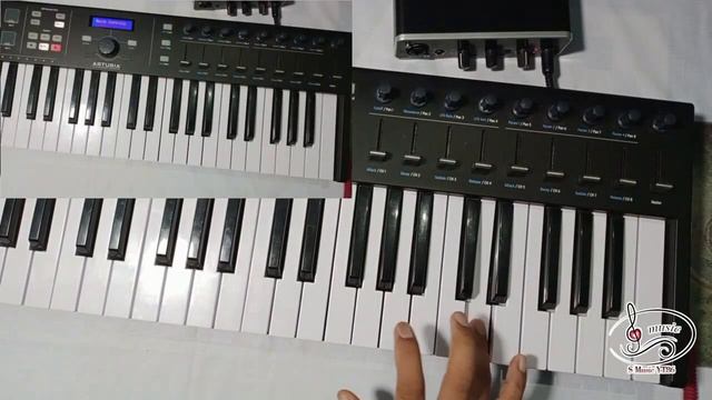 Neend churai meri cover music in Arturia keylab49 |Film Ishq смотреть онлайн
