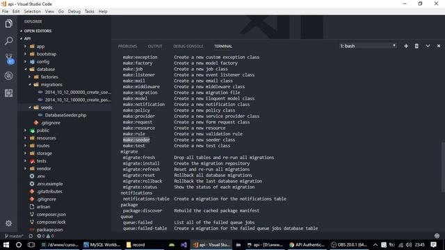 #04 Instalação Laravel - Laravel 5.5 + JWT + Angular 4.4 смотреть онлайн