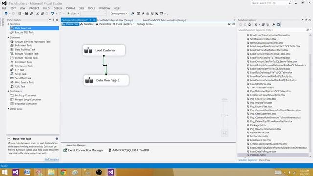 SSIS Tutorial Part 20-Load Multiple Sheets from Multiple Excel Files to Different SQL Server Tables смотреть онлайн