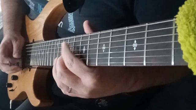 Guitarra Eagle EGT66 7 cordas (improviso Em) смотреть онлайн