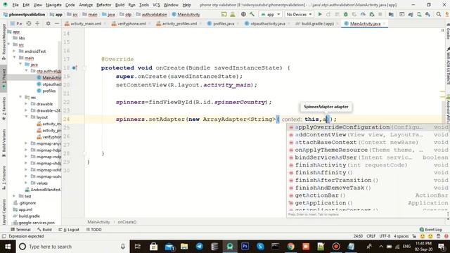 Firebase phone authentication android studio | android studio phone otp verification смотреть онлайн