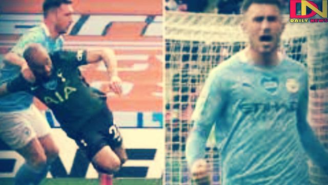 Aymeric Laporte Red Card vs Crystal Palace смотреть онлайн