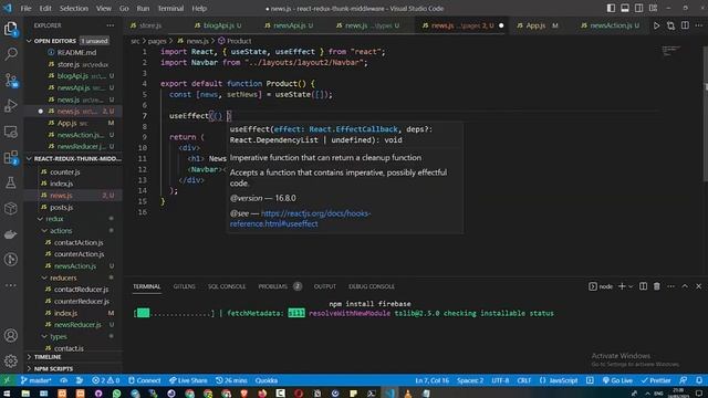 Live Mentoring Eduwork.id - React Redux Thunk Middleware смотреть онлайн