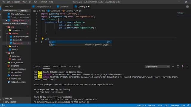48. TypeScript - Creando modelos y servicio смотреть онлайн