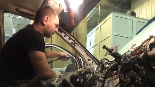 Ремонт печки на 124 Тойота королла. Кто же там лазил? смотреть онлайн