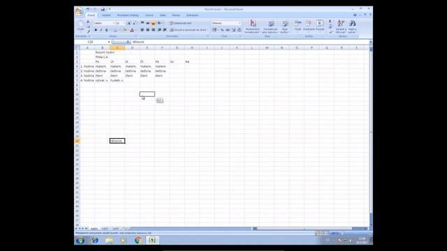Microsoft Excel 2007. Lekce 6. Úprava dat. смотреть онлайн